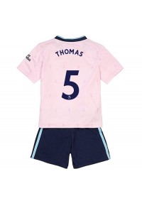 Arsenal Thomas Partey #5 Babytruitje 3e tenue Kind 2022-23 Korte Mouw (+ Korte broeken)